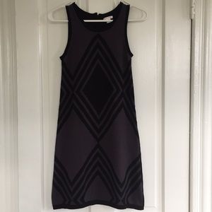 Geo Sweater Shift Dress